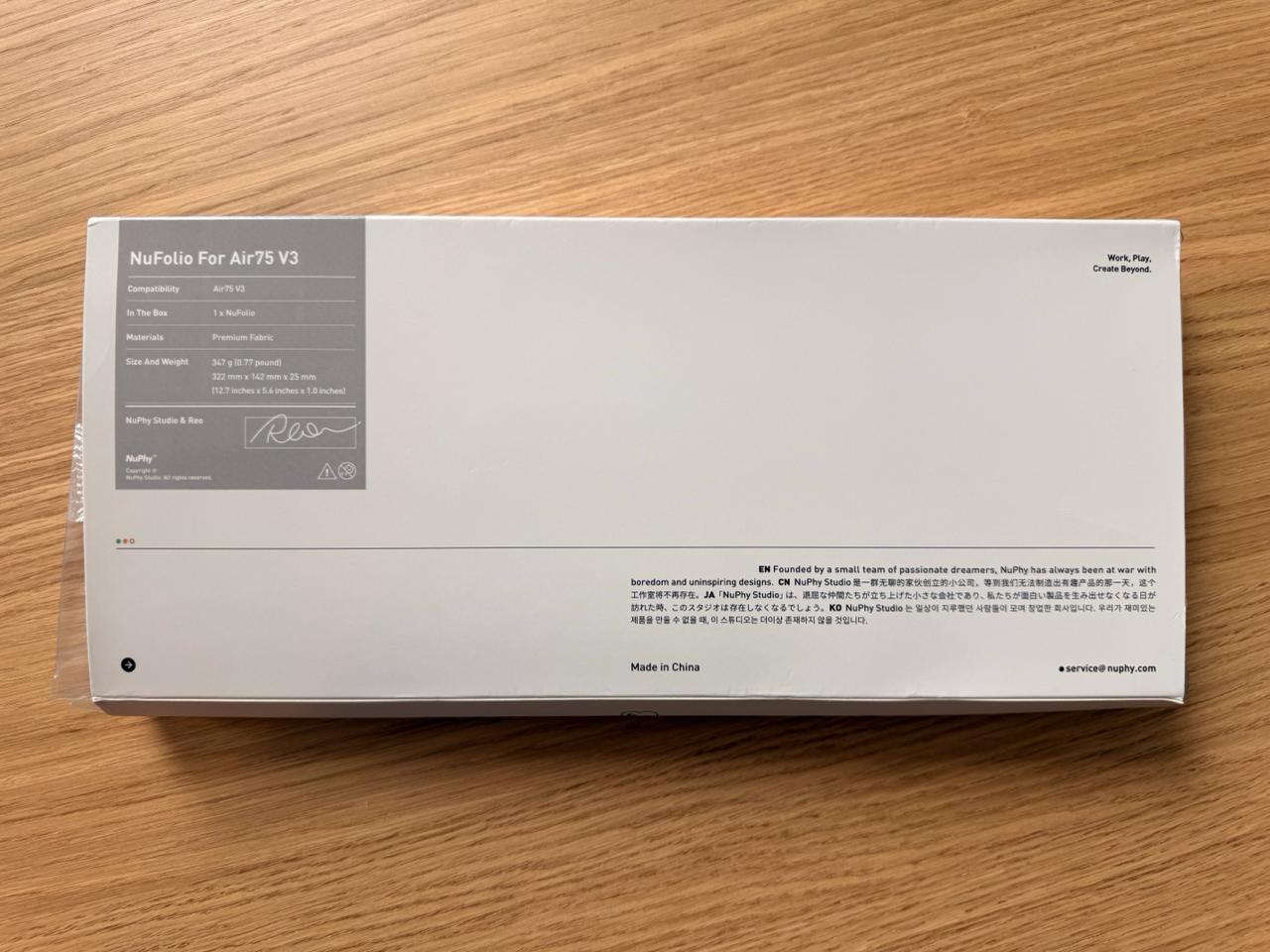 NuPhy Air75 V3 keyboard photo 3